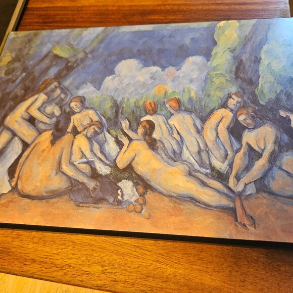 TWO PIECES OF ART BOTH VINTAGE ART - Picture 1 of 6